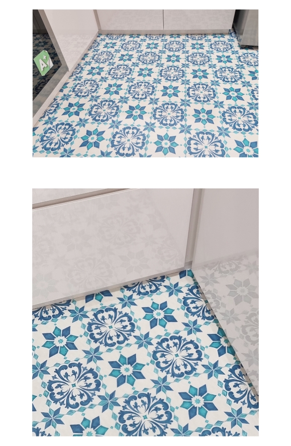 cushioned floor makes the room look more alive